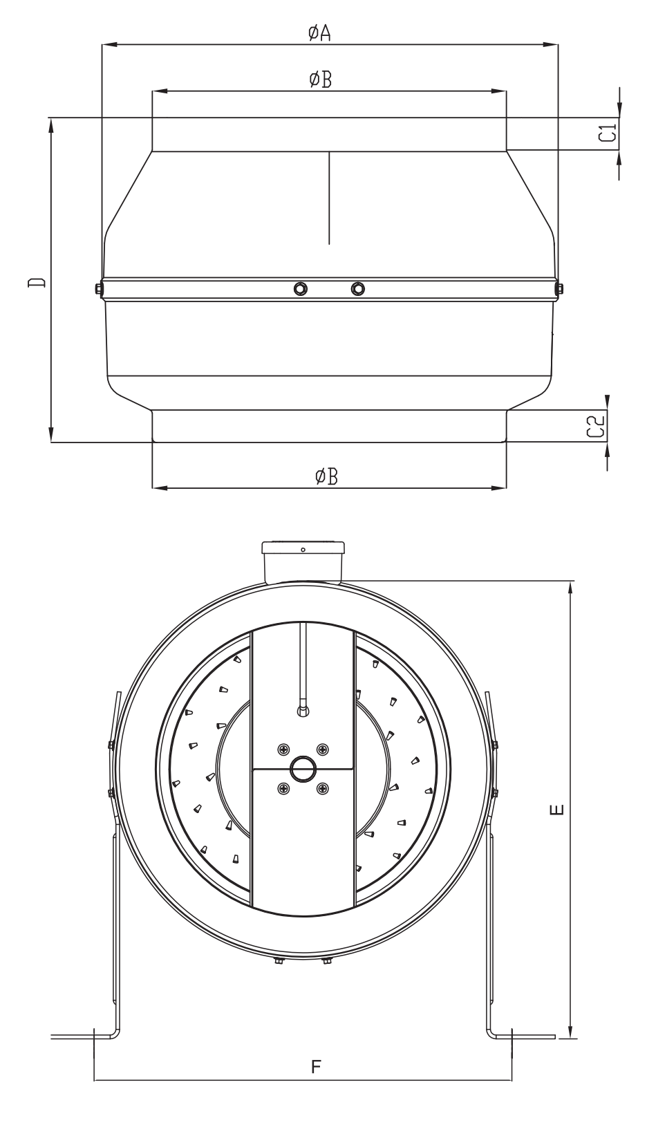 Габаритные размеры Bahcivan BDTX 315 b